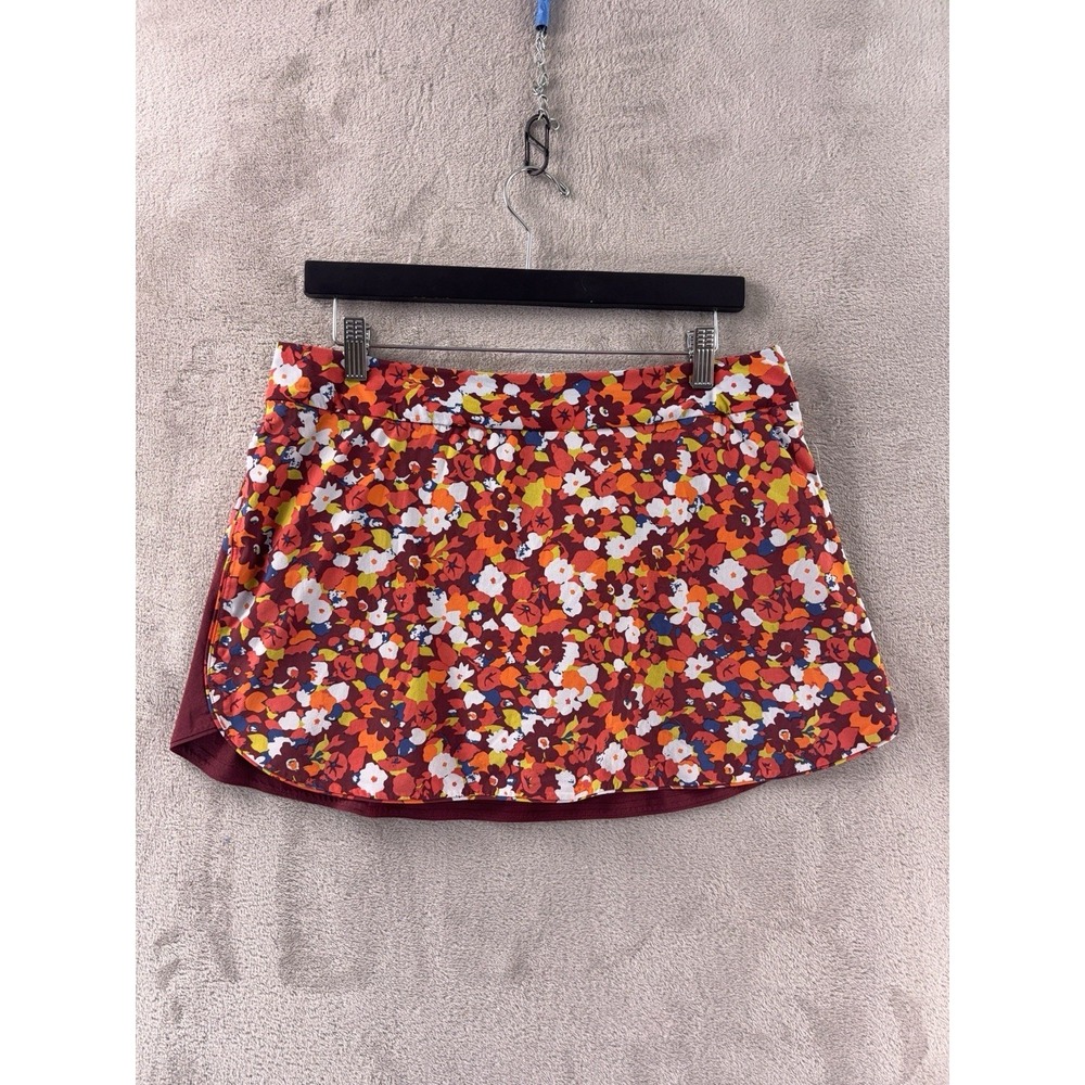 Outdoor Voices Paprika Bloom Skort Womens Size Large Multicolor Floral